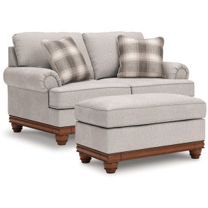 Clearbrooke Loveseat and Ottoman