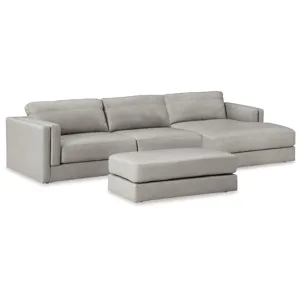 Amiata 2-Piece Sectional with Chaise and Ottoman