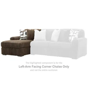 Midnight-Madness Left-Arm Facing Corner Chaise
