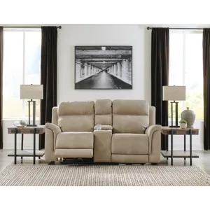 Next-Gen Durapella Power Reclining Loveseat and Power Recliner
