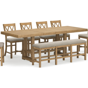 Havonplane 6 PC Counter Height Dining Set
