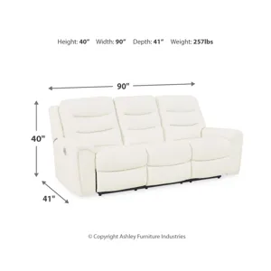 Warlin Power Reclining Sofa and Loveseat
