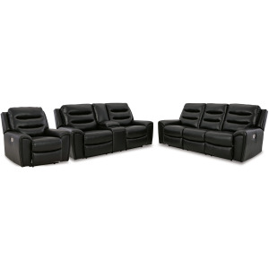 Warlin Power Reclining Sofa, Loveseat and Recliner