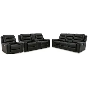 Warlin Power Reclining Sofa, Loveseat and Recliner