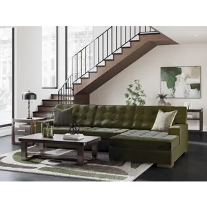 Caspian-Town 2-Piece Sectional with Chaise