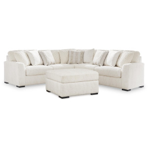 Chessington 3-Piece Sectional and Ottoman