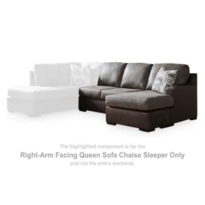 Castille Way Right-Arm Facing Queen Sofa Chaise Sleeper