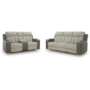 WhipLash Power Reclining Sofa and Loveseat