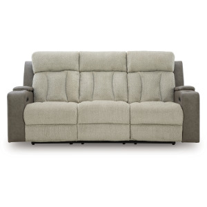 Stately Check Power Reclining Sofa