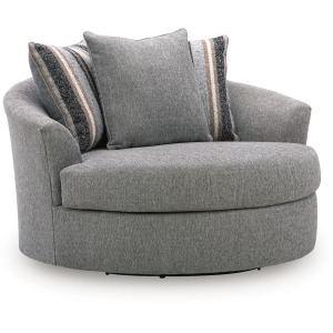 Creston Heights Oversized Swivel Accent Chair