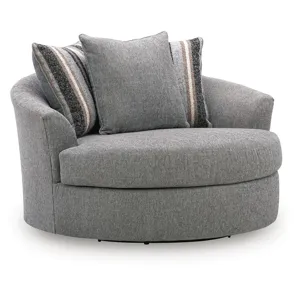 Creston Heights Oversized Swivel Accent Chair