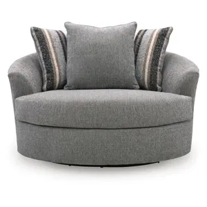 Creston Heights Oversized Swivel Accent Chair