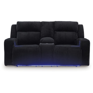 Forest Lake Power Reclining Loveseat with Console