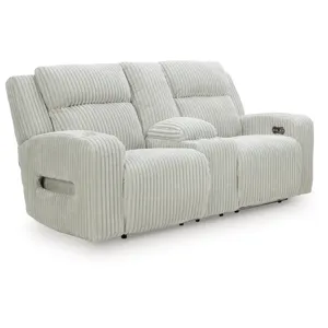 Forest Lake Power Reclining Loveseat with Console