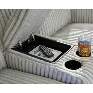 Forest Lake Power Reclining Loveseat with Console