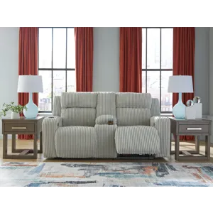 Forest Lake Power Reclining Loveseat with Console