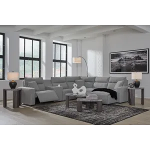 Modmax 6-Piece Power Reclining Sectional with Chaise