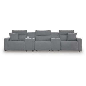 Modmax II 5-Piece Reclining Sectional with Consoles