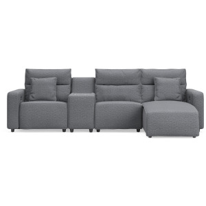 Modmax II 4-Piece Reclining Sectional with Chaise and Console