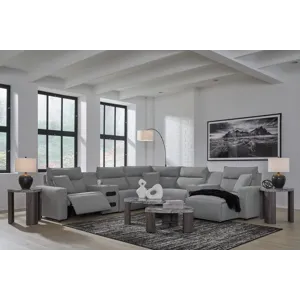 Modmax 7-Piece Power Reclining Sectional with Chaise