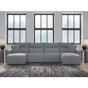 Modmax 4-Piece Power Reclining Sectional with Chaise