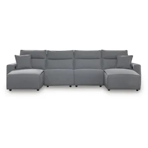 Modmax II 4-Piece Reclining Sectional with Double Chaise