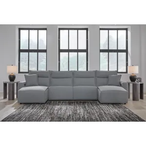 Modmax II 4-Piece Reclining Sectional with Double Chaise
