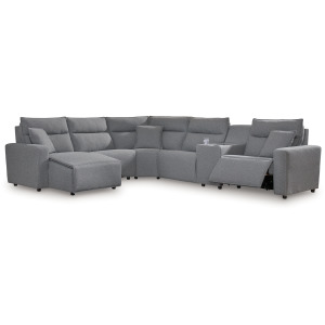 Modmax 6-Piece Power Reclining Sectional with Chaise