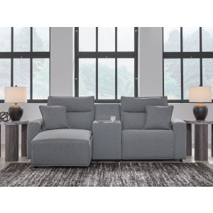Modmax 3-Piece Power Reclining Sectional with Chaise