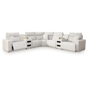 Modmax II 7-Piece Power Reclining Sectional with Chaise and Audio Consoles