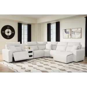 Modmax II 6-Piece Reclining Sectional with Chaise and Audio Console