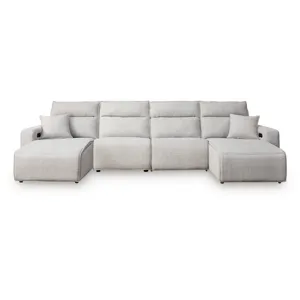 Modmax II 4-Piece Reclining Sectional with Double Chaise