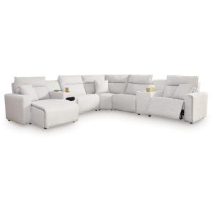 Modmax II 7-Piece Power Reclining Sectional with Chaise and Audio Console