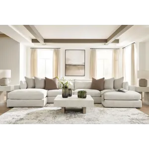 Stonecroft Manor 4-Piece Double Chaise Sectional