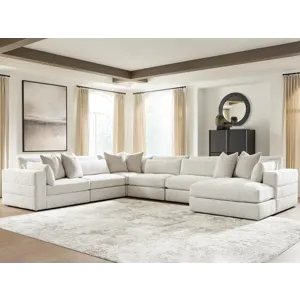 Stonecroft Manor 6-Piece Sectional with Chaise