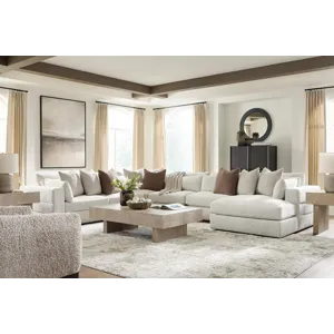 Stonecroft Manor 6-Piece Sectional with Chaise