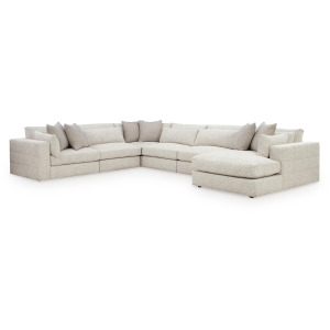 Stonecroft Manor 6-Piece Sectional with Chaise