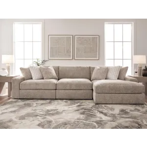 Nexora-Court 3-Piece Sectional Sofa Chaise