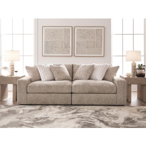 Nexora-Court 2-Piece Sectional Loveseat