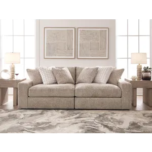 Nexora-Court 2-Piece Sectional Loveseat