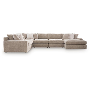 Nexora-Court 5-Piece Sectional with Chaise