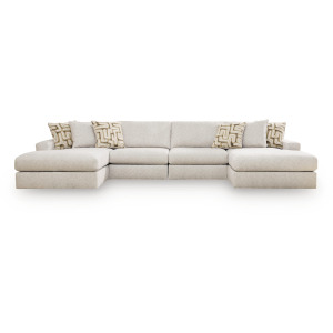 Toliar 4-Piece Double Chaise Sectional