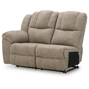 Pearce-Pike Left-Arm Facing Reclining Loveseat