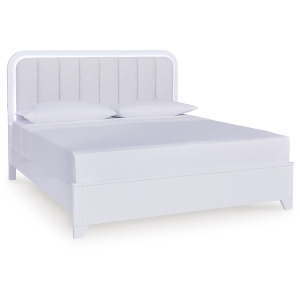 Frostlyn Queen Upholstered Panel Bed