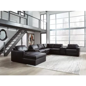 ModMax II 8-Piece Sectional with Chaise and Audio Consoles