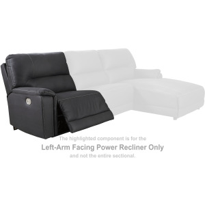 Henefer Left-Arm Facing Power Recliner