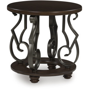 Frallyn Round End Table