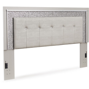 Zyniden Queen Upholstered Panel Headboard