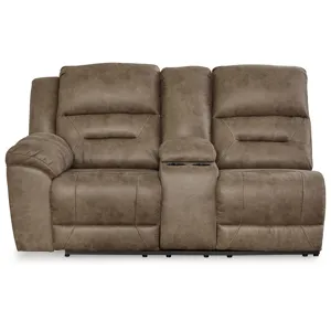 Ravenel Left-Arm Facing Power Reclining Loveseat with Console