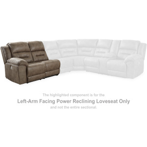 Ravenel Left-Arm Facing Power Reclining Loveseat